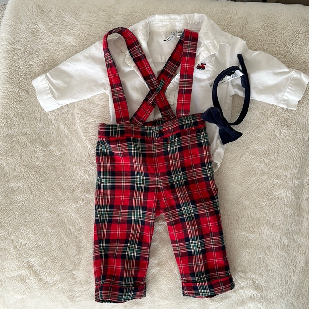 Janie and Jack Christmas outfit